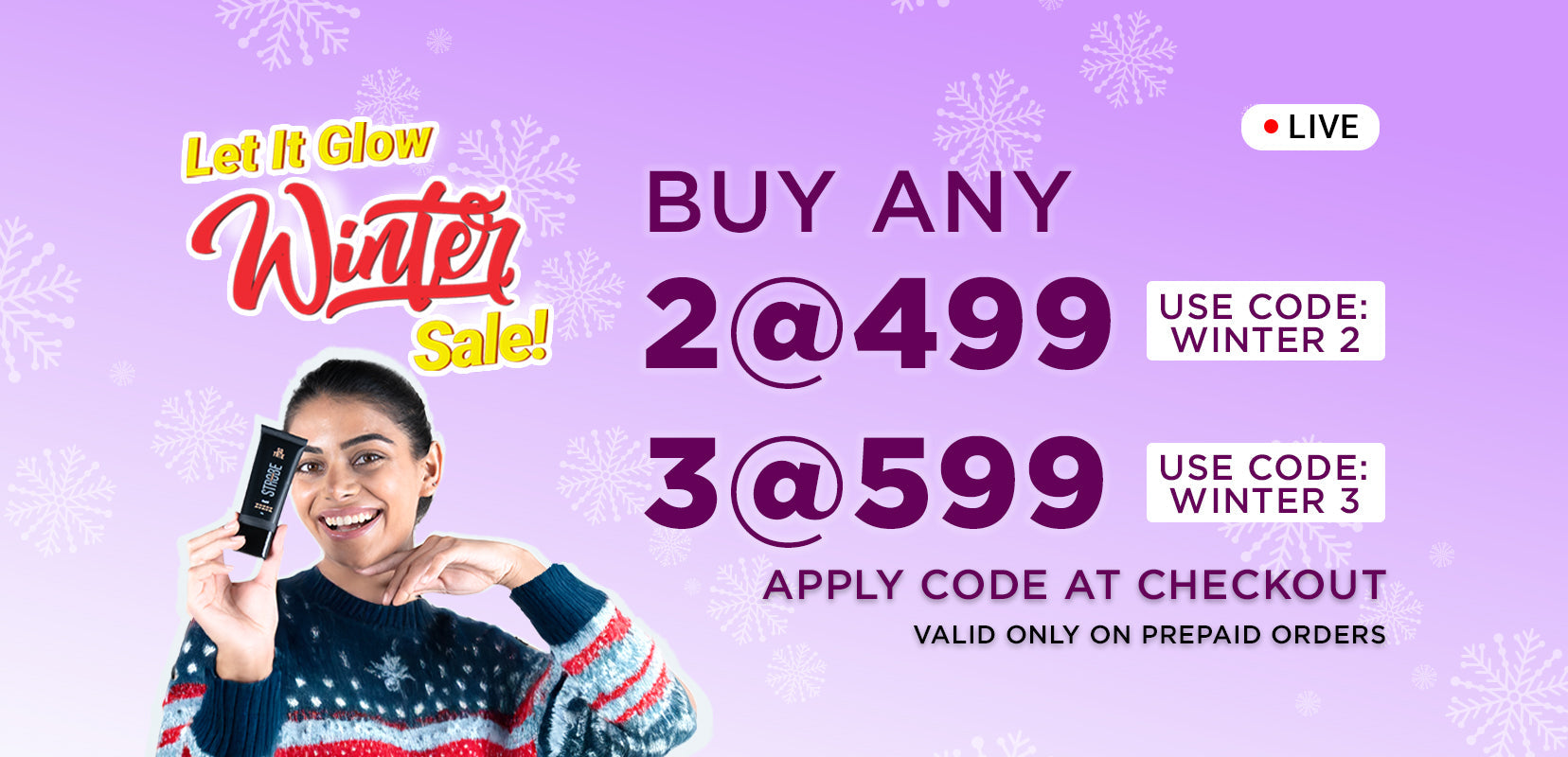 Let It Glow Winter Sale